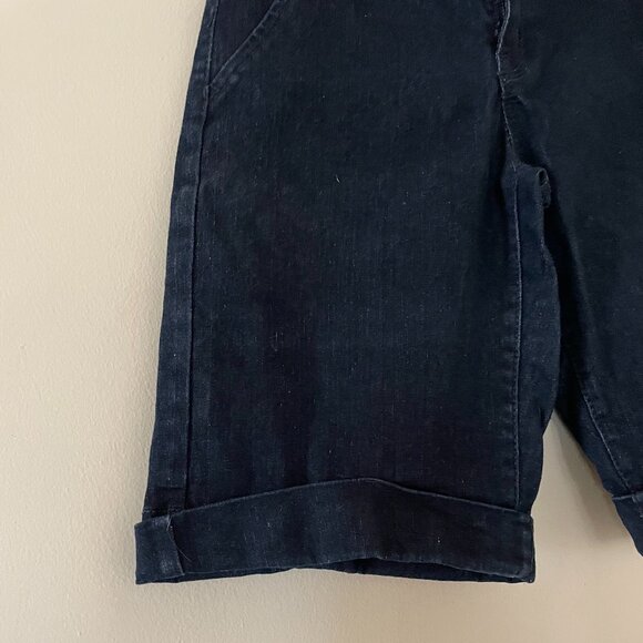 Classic navy blue jean shorts - Picture 7 of 9